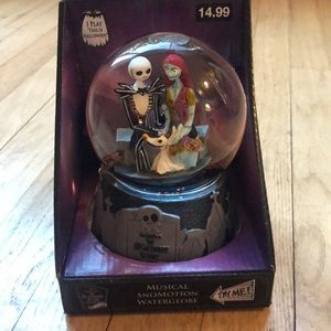 Nightmare before Christmas waterglode
